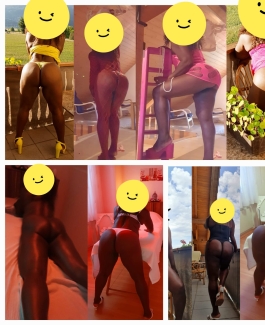 Blacklady Freundlich unersattlich auch mit Sklave ein 3er - Bild 6 von 6